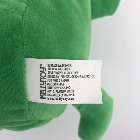 kellytoy Plush Green 11" Tall - Picture 5 of 5